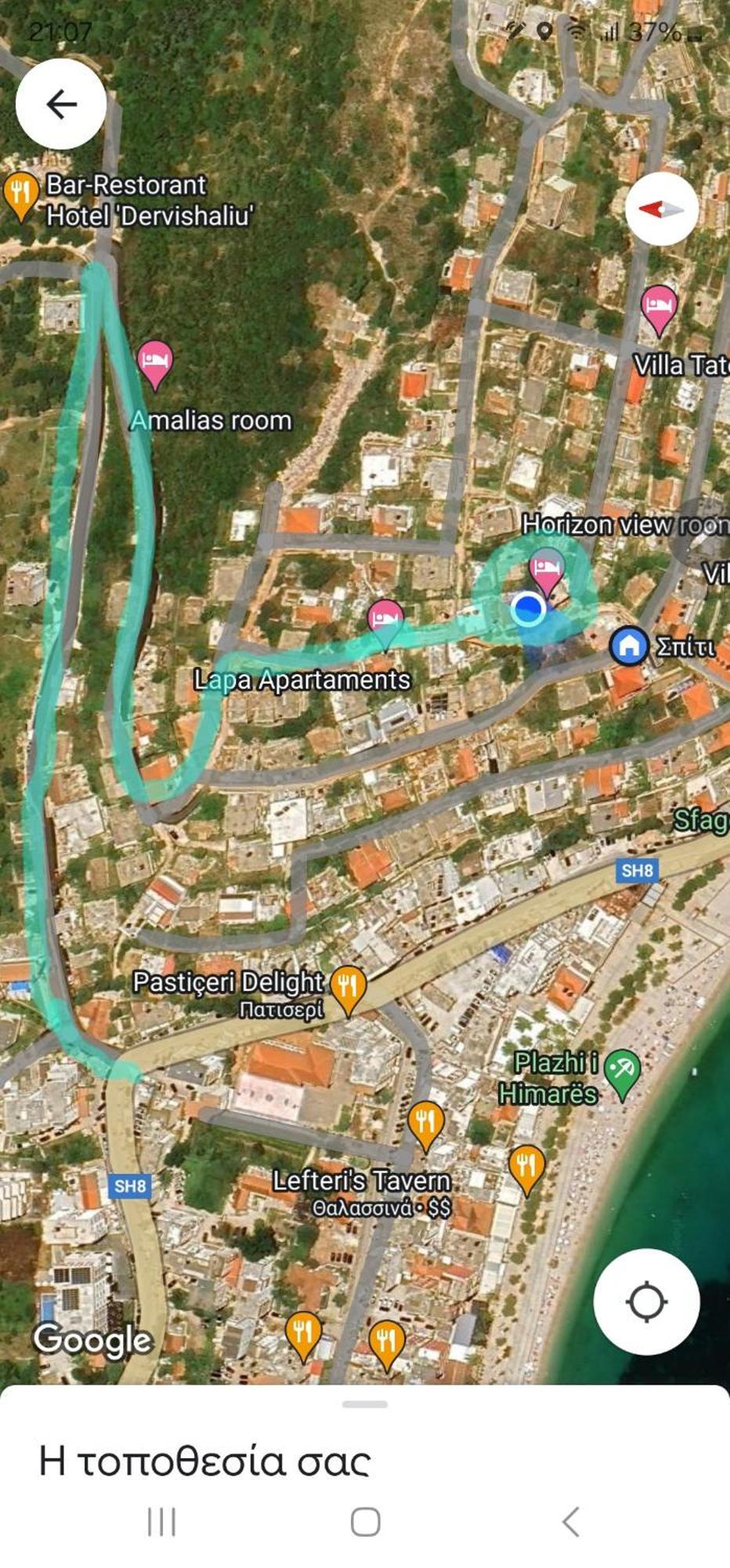 Horizon View Rooms Himare Exterior foto